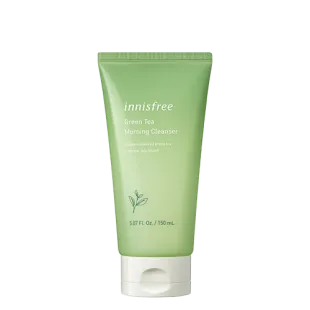 Гель для умывания успокаивающий с экстрактом зеленого чая Innisfree Green Tea Morning Cleanser 150m