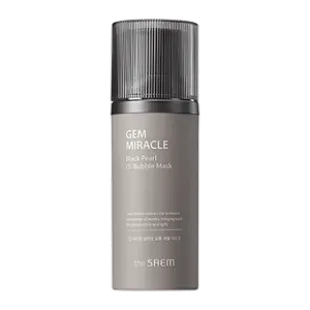Маска Кислородная Очищающая С Черным Жемчугом The Saem Gem Miracle Black Pearl O2