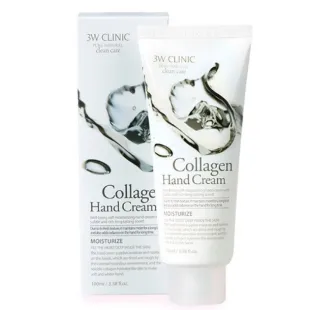 Крем омолоджуючий, З Колагеном 3W CLINIC Moisturizing Hand Cream Collagen