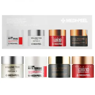 Набір мініатюр кремів для обличчя та шиї Medi-Peel Signature Cream Trial Kit 4 шт х 10g
