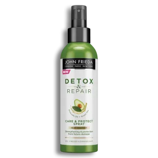 Спрей для укрепления волос с термозащитой John Frieda Detox & Repair Care & Protect Spray