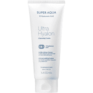 Крем Для Очищення Шкіри Глибоко Зволожуючий MISSHA Super Aqua Ultra Hyalron Cleansing Cream 200ml