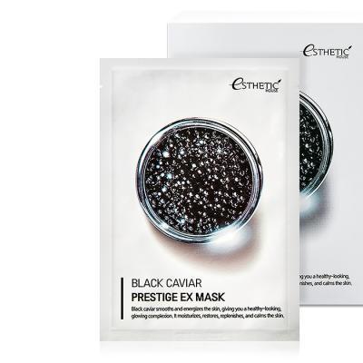 Тканевая маска против морщин с экстрактом черной икры Esthetic House Black Caviar Prestige EX Mask 25ml 2 - Фото 2