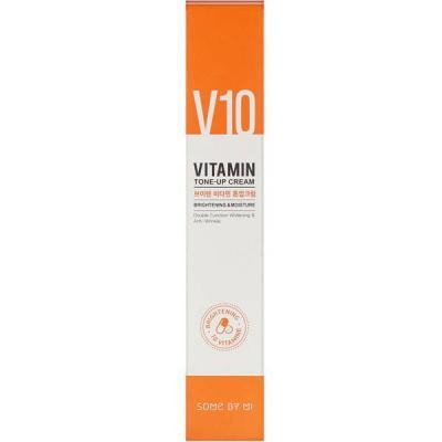 Крем Осветляющий Питательный С Ниацинамидом Some By Mi V10 Vitamin Tone-UP Cream