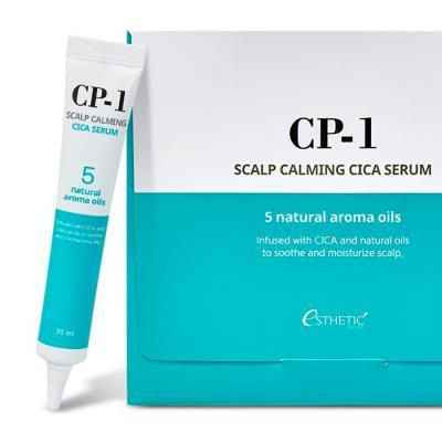 Сыворотка для кожи головы успокаивающая Esthetic House CP-1 Scalp Calming Cica Serum 20ml 2 - Фото 2