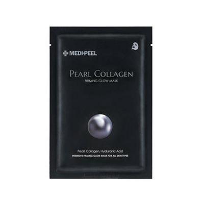 Маска тканевая омолаживающая с коллагеном и жемчугом Medi-peel Pearl Collagen Firming Glow Mask 25ml 2 - Фото 2