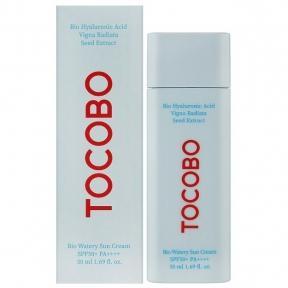 Легкий солнцезащитный крем для лица с увлажняющим эффектом Tocobo Bio Watery Sun Cream SPF50+ PA++++ 50ml