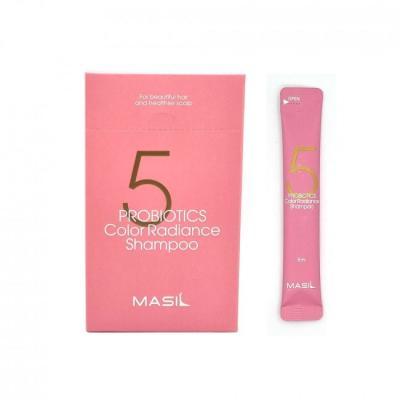 Шампунь с пробиотиками для защиты цвета волос  Masil 5 Probiotics Color Radiance Shampoo 8 ml