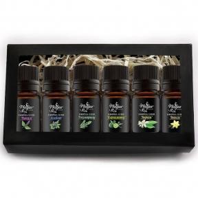 Набір ефірних олій для волосся, тіла та ароматерапії «Лісові трелі» Mayur, 6х5ml
