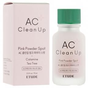 Точечное средство для борьбы с акне Etude House AC Clean up Pink Powder Spot 15ml