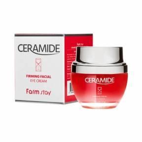 Крем для век восстанавливающий и укрепляющий кожу с керамидами FarmStay Ceramide Firming Facial Eye Cream 50ml