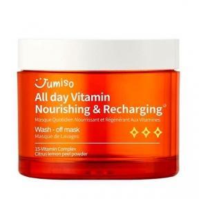 Маска для лица витаминная питательная Jumiso All day Vitamin Nourishing & Recharging Wash-Off Mask 100ml