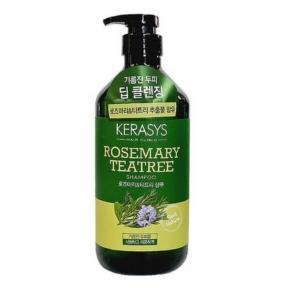 Шампунь с маслом чайного дерева и розмарином Kerasys Rosemary Tea Tree Shampoo 800ml