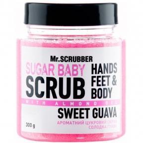 Цукровий скраб з ароматом гуави для тіла Mr.Scrubber Sugar Baby Sweet Guava 300g