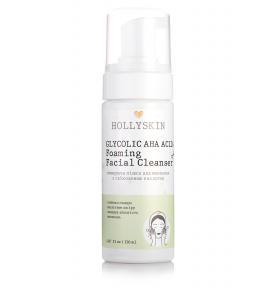 Пінка очищаюча з гліколевою кислотою для обличчя Hollyskin Glycolic AHA Acid Foaming Facial Cleanser 150ml