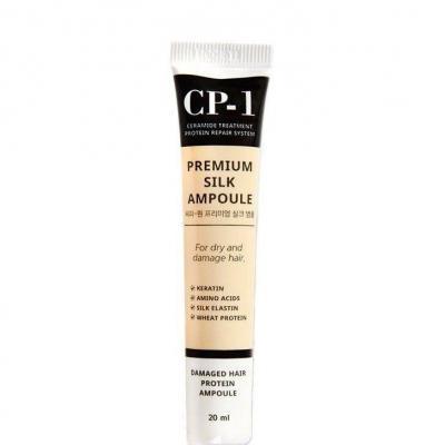 Восстанавливающая Сыворотка Для Волос С Протеинами Шелка Esthetic House CP-1 Premium Silk Ampoule 1 - Фото 2