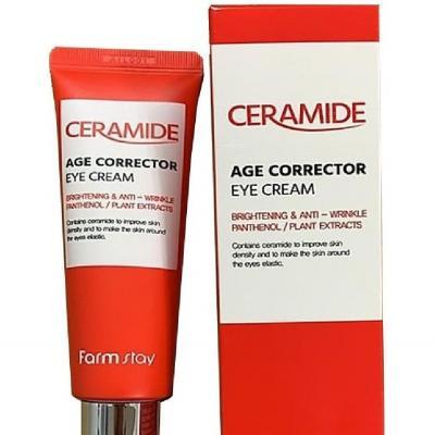 Крем для кожи вокруг глаз с керамидами FarmStay Ceramide Age Corrector Eye Cream 50ml   2 - Фото 2