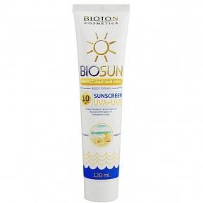Солнцезащитный крем SPF 10 Bioton Cosmetics BioSun 120 ml