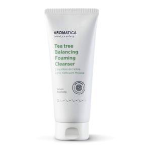 Пенка для умывания балансирующая с экстрактом чайного дерева для лица Aromatica Tea Tree Balancing Foaming Cleanser 180ml