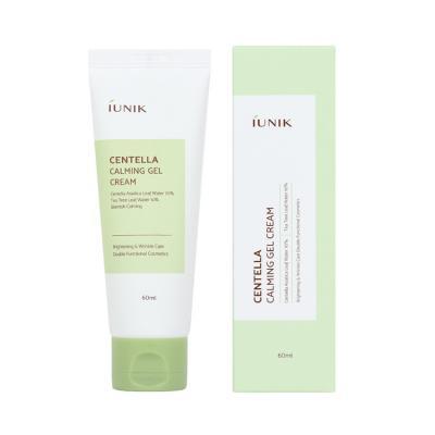 Крем-гель для чувствительной кожи лечащий интенсивно успокаивающий с экстрактом центеллы IUNIK Centella Calming Gel Cream 60ml 1 - Фото 2