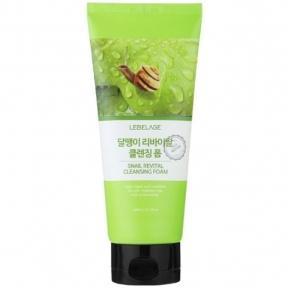 Пінка для вмивання з муцином равлика Lebelage Snail Cleansing Foam 100ml