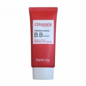 Омолаживающий и осветляющий BB-крем с керамидами FarmStay Ceramide Firming Facial BB Cream SPF 50+/PA+++ 50g