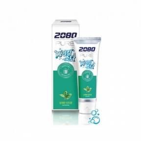 Зубная Паста Натуральная С Пищевой Содой И Мятой Aekyung 2080 Pure Baking Soda Mint Blast 120мл (зеленая упаковка)