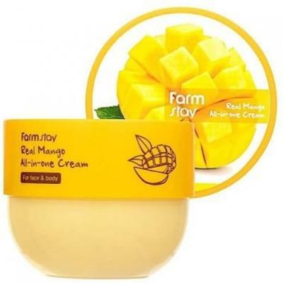 Крем для лица и тела с экстрактом манго FarmStay Real Mango All-In-One Cream 300ml 0 - Фото 1