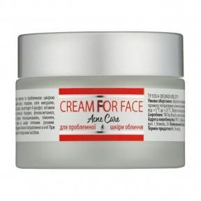 Крем антиакне для проблемної та жирної шкіри обличчя Top Beauty Cream for Face Anti-Acne 50 мл