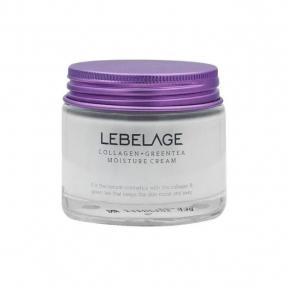 Крем для лица с коллагеном и зеленым чаем Lebelage Collagen+Green Tea Moisture Cream 70ml