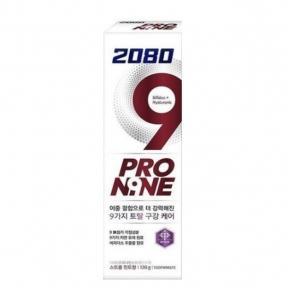 Отбеливающая мятная зубная паста с пробиотиками и гиалуроновой кислотой 2080 Pro Nain Strong Toothpastes 120g