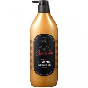Шампунь для волос для придания объема с камелией Mise En Scene Jeju Camelia Volume Shampoo 780ml