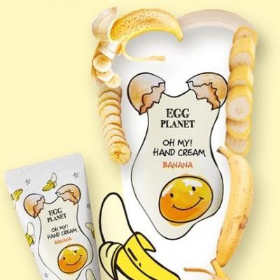 Крем для рук «Банан» Daeng Gi Meo Ri Egg Planet Banana OH MY Hand Cream 30ml 3 - Фото 3
