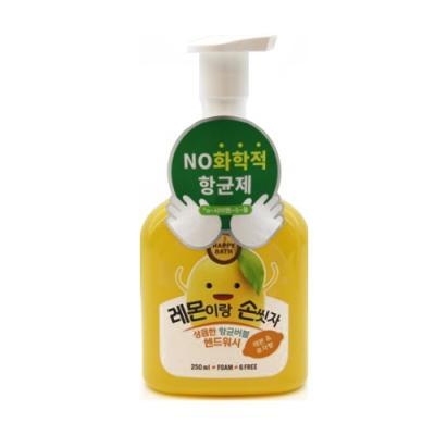 Жидкое мыло для рук с экстрактом лимона Happy Bath Bubble Hand Wash Lemon 250ml 0 - Фото 1