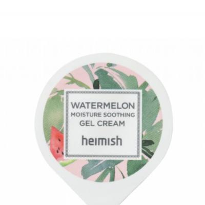 Крем-гель увлажняющий с экстрактом арбуза для лица Heimish Watermelon Moisture Soothing Gel Cream Blister 5ml 0 - Фото 1