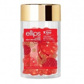 Вітаміни для волосся «М'якість сакури» Ellips Hair Vitamin Heat Protection 50х1ml