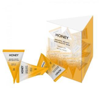Маска, що омолоджує з медом для обличчя J:ON Honey Smooth Velvety And Healthy Skin Wash Off Mask