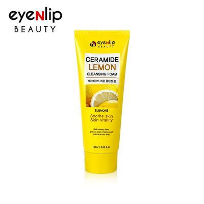 Пенка для умывания с керамидами и экстрактом лимона для лица Eyenlip Ceramide Lemon Cleansing Foam 100ml