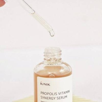 Сыворотка витаминизированная для оздоровления и увлажнения дермы с прополисом и облепихой IUNIK Propolis Vitamin Synergy Serum 50ml 0 - Фото 1