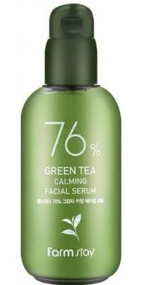 Сыворотка с экстрактом зелёного чая для лица FarmStay 76 Green Tea Calming Facial Serum 100ml 0 - Фото 1