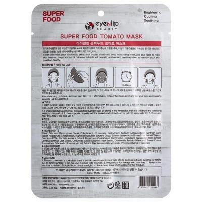 Маска тканевая для лица с экстрактом томата Eyenlip Super Food Mask Tomato 23ml 2 - Фото 2