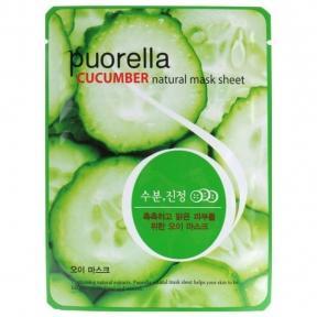 Маска для обличчя Beauadd Puorella Cucumber Mask Sheet 21g