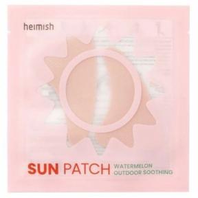 Патчи увлажняющие для защиты от вредного UV-излучения Heimish Watermelon Outdoor Soothing Sun Patch 1шт