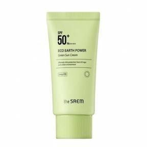 Солнцезащитный Крем С Экстрактом Моринги The Saem Eco Earth Power Green Sun Cream SPF50+ PA++++