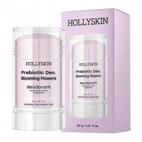 Парфумований дезодорант з гіалуроновою кислотою і пребіотиками Hollyskin  Prebiotic Deo. Blooming Flowers 50g