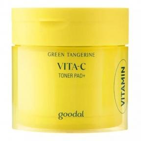 Тонер-педи з вітаміном С Goodal Green Tangerine VITA-C Dark Spot Care Pad (23AD) [70pad]