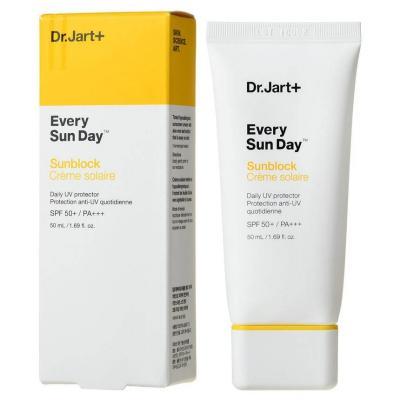 Солнцезащитный крем с экстрактом портулака Dr.Jart+ Every Sunday sun block SPF50+ PA+++, 50ml 0 - Фото 1