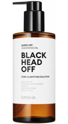 Гидрофильное масло для проблемной кожи против чёрных точек Missha Super Off Cleansing Oil (Blackhead Off) 305ml 1 - Фото 2