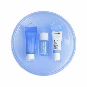 Набор миниатюр для глубокого увлажнения кожи лица: крем-гель, эссенция и крем Dr.Jart+ Vital Hydra Kit 15ml