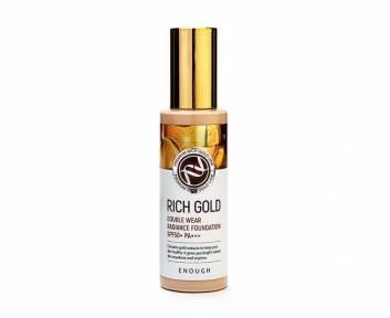 Тональная Основа Омолаживающая С  Золотом Enough Rich Gold Double Wear Radiance Foundation #21 SPF50+ PA+++ 100 g